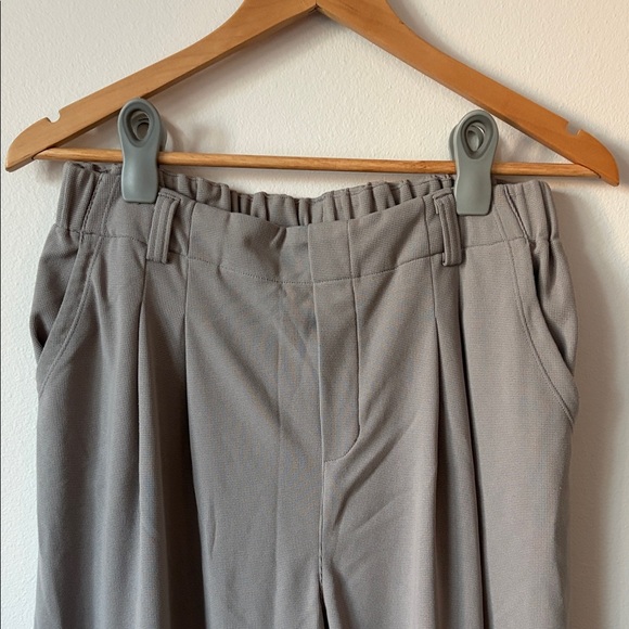 Halara Flex™ High Waisted Pocket Wide Leg Waffle Work Pants - Picture 7 of 10